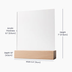 To My Daughter Distance – Acrylic Square